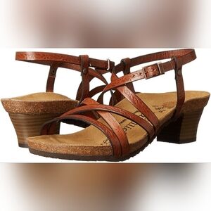 Birkenstock Papillio Bella Fiori Light Brown New Strappy Size 9